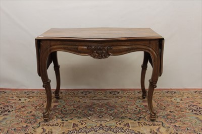 Lot 1350 - 19th century continental rosewood sofa table