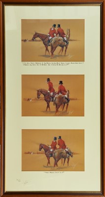 Lot 882 - *Daniel Crane (b.1969) signed limited edition hunting print