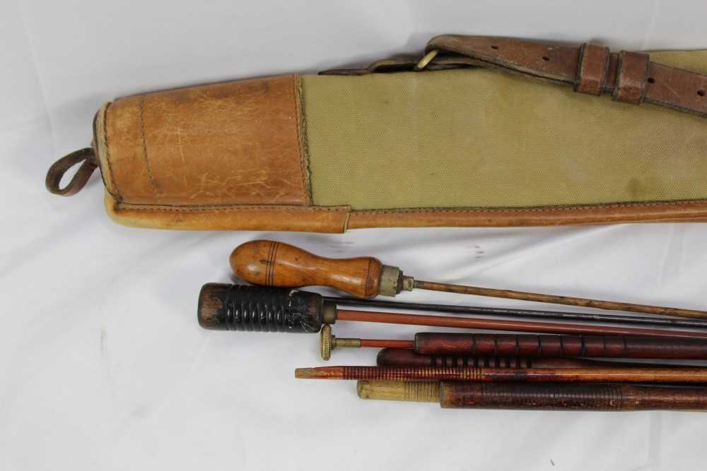 Lot 821 - Holland & Holland gun sling and other shooting related items