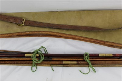 Lot 821 - Holland & Holland gun sling and other shooting related items