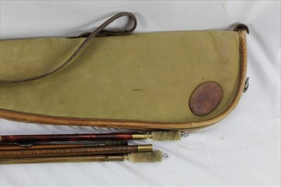 Lot 821 - Holland & Holland gun sling and other shooting related items