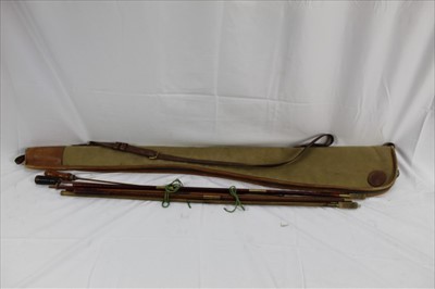 Lot 821 - Holland & Holland gun sling and other shooting related items