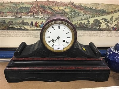 Lot 62 - 19th Century French Marble Mantel clock