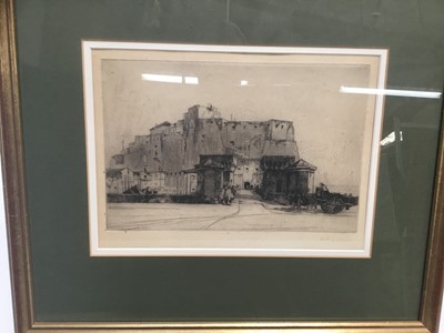 Lot 45 - Alick G. Horsnell (d. 1916) four etchings