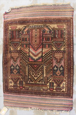 Lot 1413 - Eastern prayer rug