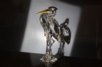 Lot 2106 - Swarovski crystal model - Stork, boxed