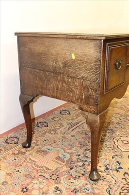 Lot 1381 - Oak lowboy