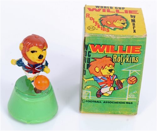 Lot 2803 - Marx World Cup Willie Rolykins England Mascot...