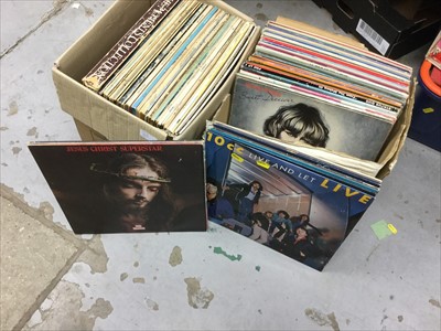 Lot 303 - Two boxes LP records