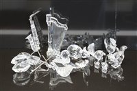 Lot 2115 - Selection of eleven Swarovski crystal models -...