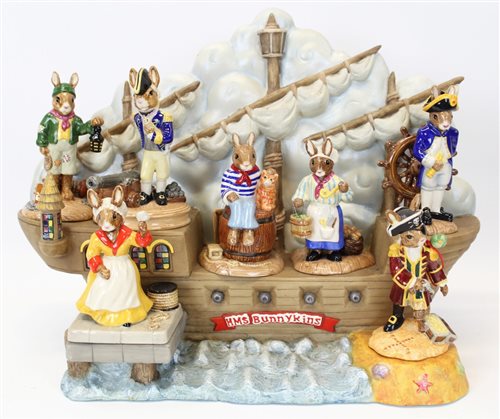 Lot 2119 - Complete set of Royal Doulton Bunnykins The...