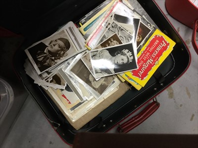 Lot 347 - Two cases photographs, Royal press photographs, other Commemorative ephemera, albums etc