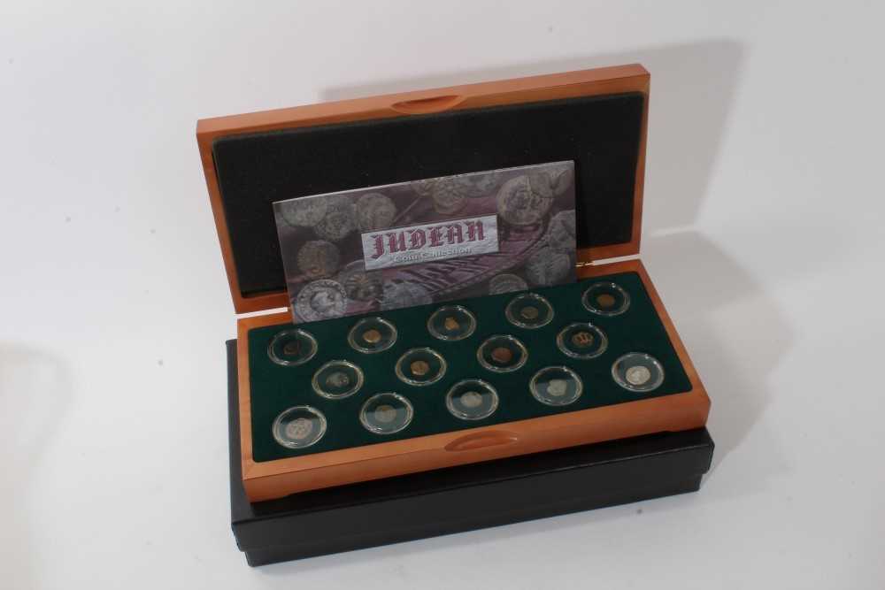 Lot 392 - Judean - The Royal Mint issued Ancient Judean fourteen coin collection