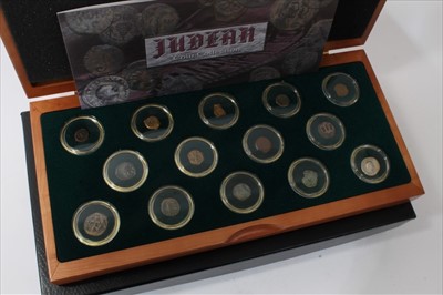 Lot 392 - Judean - The Royal Mint issued Ancient Judean fourteen coin collection