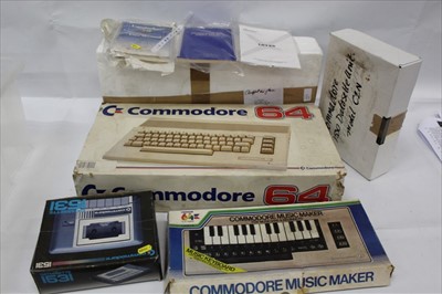 Lot 1977 - Commodore 64 together with various other accessories including Music maker