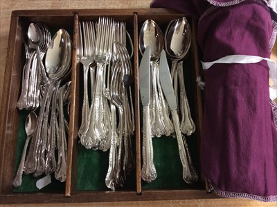 Lot 406 - Arthur Price Silver plated cutlery