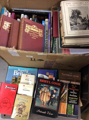 Lot 552 - Large box of books