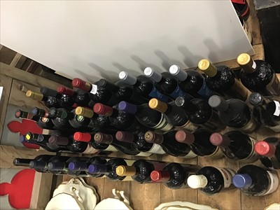 Lot 38 - Thirty nine assorted bottles of red wine - French and Italian