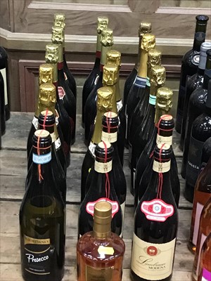 Lot 40 - Twenty one bottles of assorted champagnes and sparkling wines together with a bottle of Grappa (22)