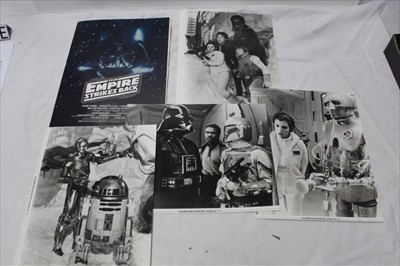 Lot 1059 - Film Memorabilia 1980s Star Wars Empire strikes back promotional pack.