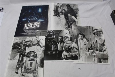 Lot 903 - Film Memorabilia 1980s Star Wars Empire strikes back promotional pack.