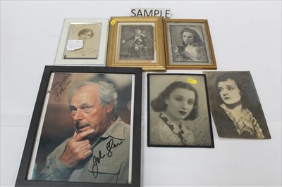 Lot 1030 - Group of early 20th Opera singers signed photographs