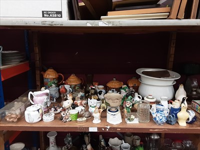 Lot 512 - A large selection of various ceramics and glass ware including royal, decorative and souvenirs