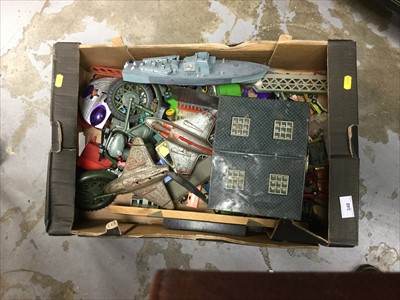 Lot 348 - Box of mixed diecast toys