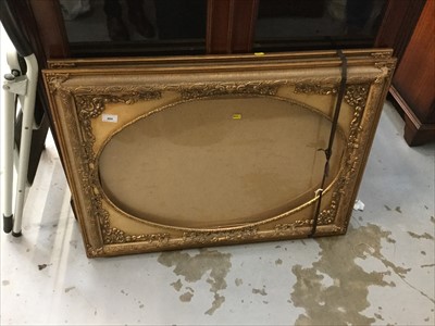 Lot 484 - Pair of decorative gilt picture/mirror frames