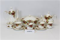 Lot 2166 - Royal Albert Old Country Roses tea and dinner...