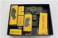 Lot 2809 - Dinky - selection of military models -...