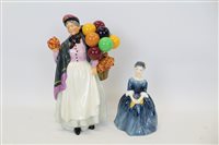 Lot 2176 - Two Royal Doulton figures - Biddy Penny...