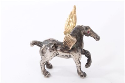 Lot 219 - Group of miniature metal animals.