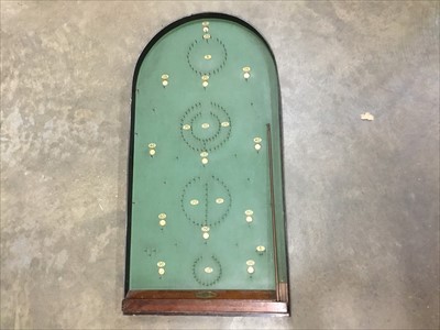 Lot 150 - Antique bagatelle board