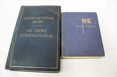 Lot 376 - Two volumes - Royal Yachts by Paymaster Commander C. M. Gavin, RN. Limited edition