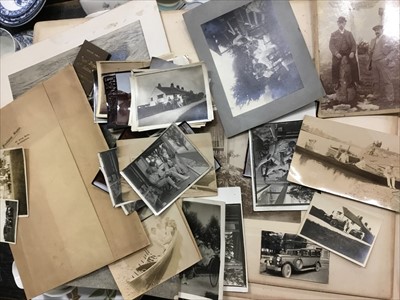 Lot 226 - Group of early 20th Century Photographs to include early motoring, Nottingham Boat Club 1903 and others