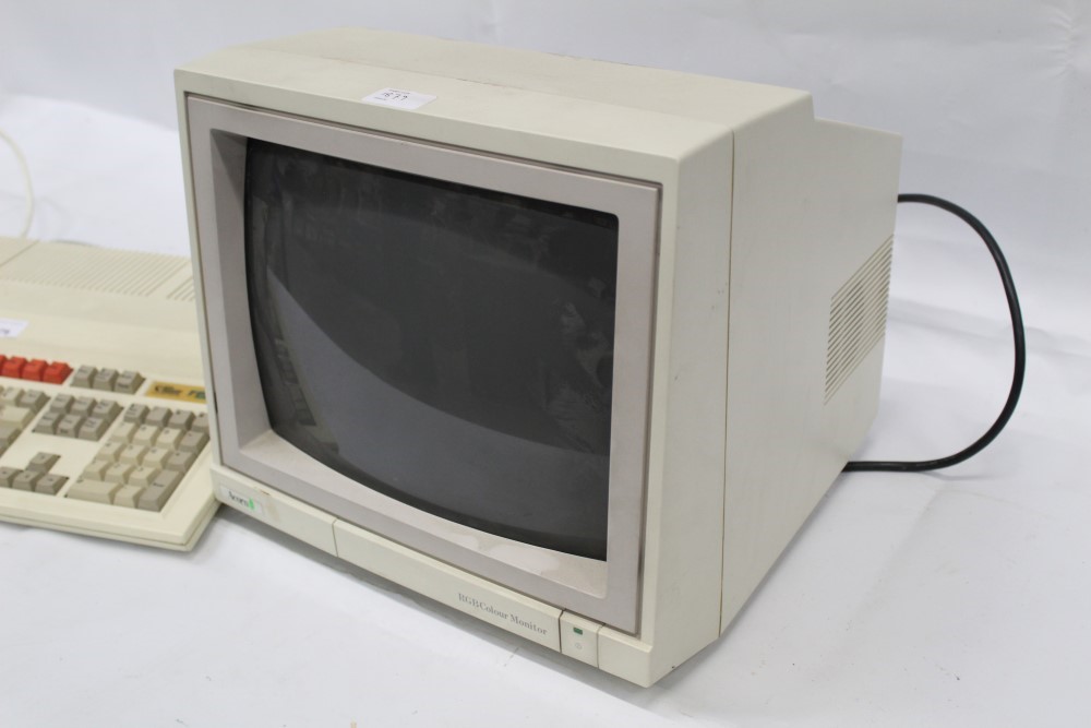 Lot 1879 - Acorn 3000 computer together with monitor,