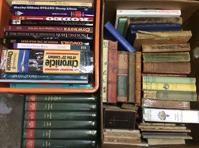 Lot 357 - Five boxes of various books