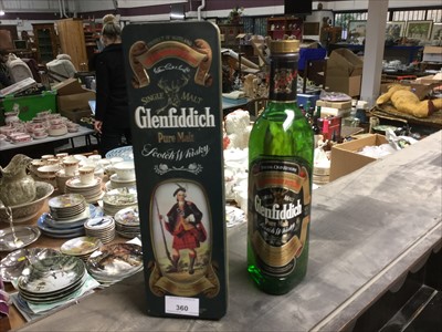 Lot 360 - Whisky- Glenfiddich Single Malt Scotch Whisky 750ml in presentation tin