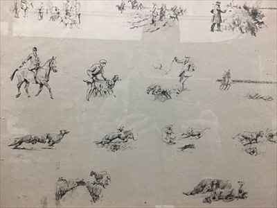 Lot 387 - Group of mostly 20th century hunting and sporting prints to include Michael Lyne, Munnings, Peter Biegel and others
