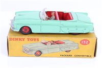 Lot 2812 - Dinky Packard Convertible no. 132, boxed