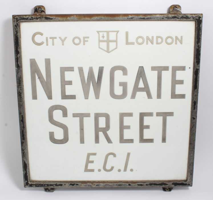 Lot 1903 - Vintage City of London street sign