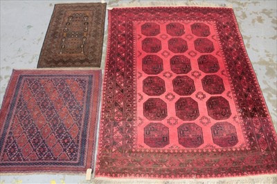 Lot 1417 - Turkoman style rug