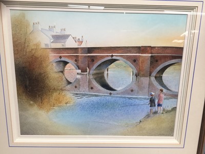 Lot 25 - Anthony Wells (20th century) pair of watercolours