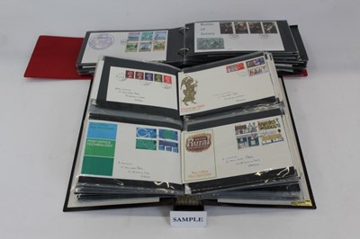 Lot 1268 - Stamps Collection of FDC's In two boxes plus early postal history