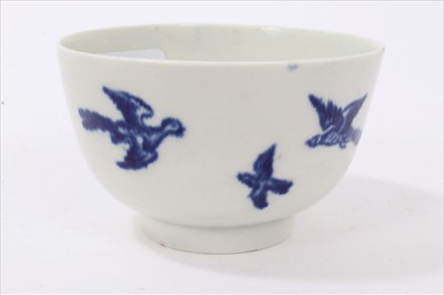 Lot 98 - Worcester tea bowl and saucer, circa 1770-85