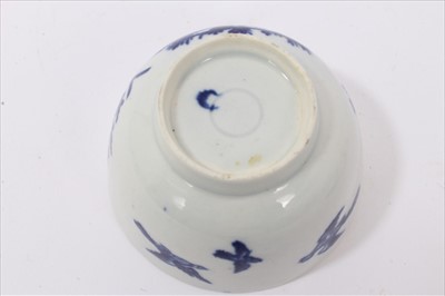Lot 98 - Worcester tea bowl and saucer, circa 1770-85