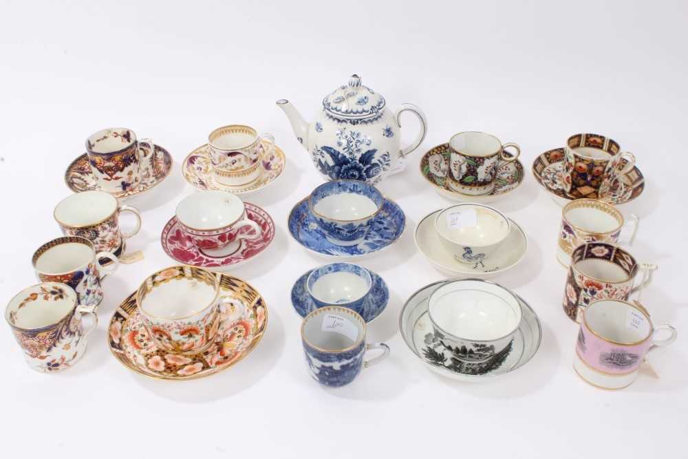 Lot 100 - Collection of 18th and 19th century ceramics, including Royal Crown Derby Imari wares