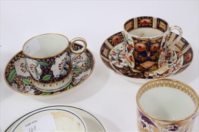 Lot 100 - Collection of 18th and 19th century ceramics, including Royal Crown Derby Imari wares