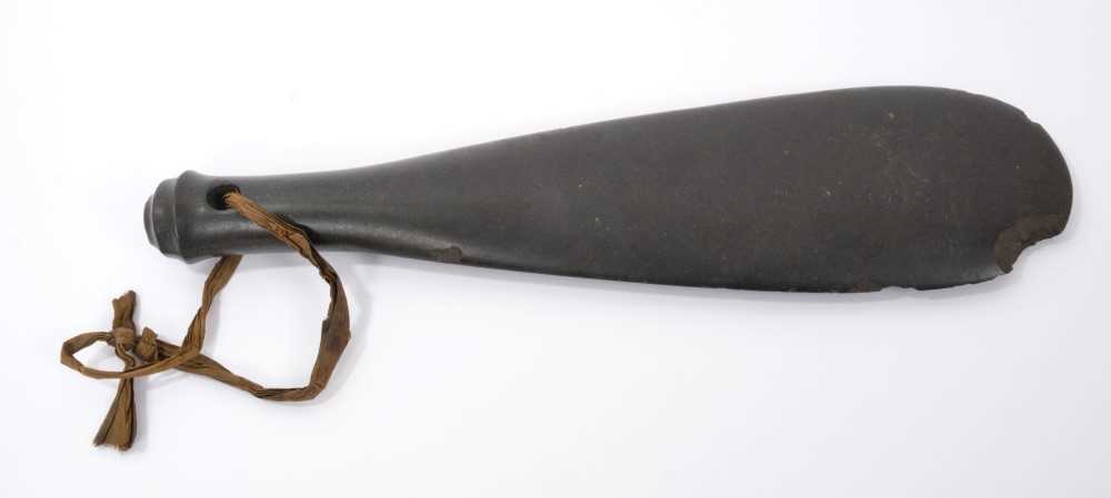Lot 772 - Antique Maori basalt war club